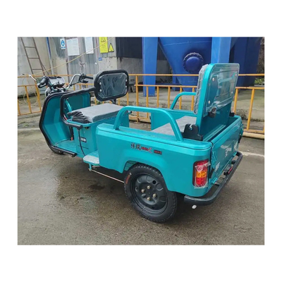 Front Drum Rear Drum Brake System Electric Tricycle 1000W with 25° Grade Ability