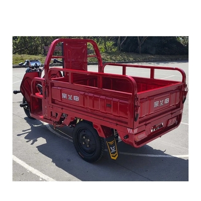 Heavy Duty Electric Tuk Tuk Tricycle for Cargo 1500*1000*280mm Driving Mileage≥90km