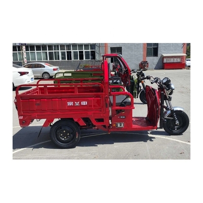 Heavy Duty Electric Tuk Tuk Tricycle for Cargo 1500*1000*280mm Driving Mileage≥90km