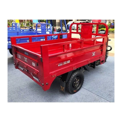 Cargo Truck Petrol Engine Motor Tricycle in Ghana with 4.50-12 Tire Size