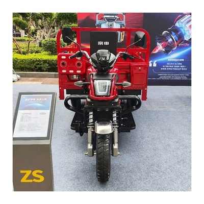 Cargo Truck Petrol Engine Motor Tricycle in Ghana with 4.50-12 Tire Size