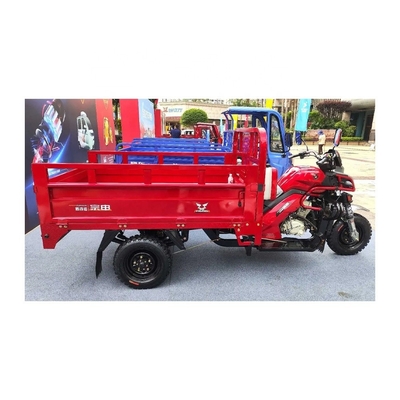 Cargo Truck Petrol Engine Motor Tricycle in Ghana with 4.50-12 Tire Size
