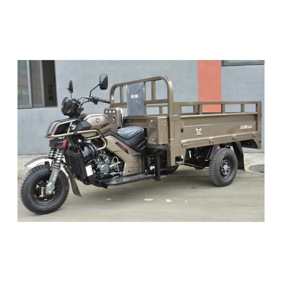 Cargo Truck Petrol Engine Motor Tricycle in Ghana with 4.50-12 Tire Size