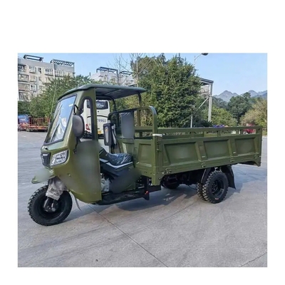 Brake System Front and Rear Drum Gasoline Powered 3 Wheel Cargo Tricycle in Mexico