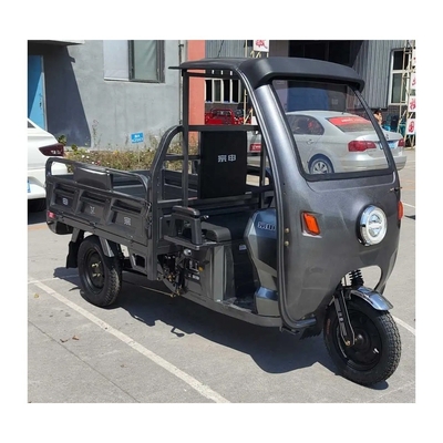 Front Drum Rear Drum Brake System 3 Wheel Electric Tricycle for Adult and Canopy
