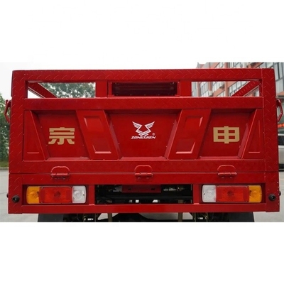 Angola Off Road Drive Gasoline Engine Motorized Cargo Tricycle with 5.00-12 Tire Size