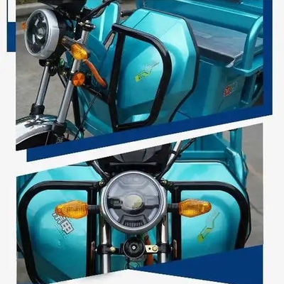 Electric Motorized Cargo Tricycle Bike / Adult Three Wheel Moped with 3-5h Charge Time