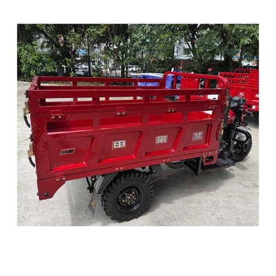 250cc Gas Open Petrol Engine Motorized Tricycles with Front Drum Rear Drum Brake System
