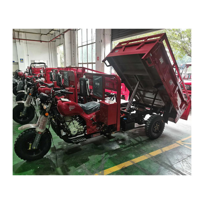 Manufacture Zonsen Motorized Petrol Engine Cargo Tricycle with MXZS1B12 Engine Model