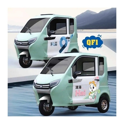 Electric Micro 3 Wheel Car Tricycle for Adults / Charge Time h 7-9h Luxurious Tuktuk