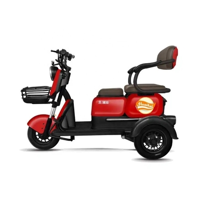 Passengers 2 3-Wheel E-Scooter Motor E-Bike for Adults Tuk Tuk Mobility E Scooter