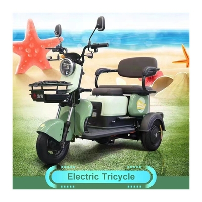 Passengers 2 3-Wheel E-Scooter Motor E-Bike for Adults Tuk Tuk Mobility E Scooter
