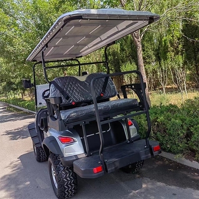 4 Person Adults On The Road 2024 2 2 Seats 48V Electric Golf Cart with Aluminum Wheels
