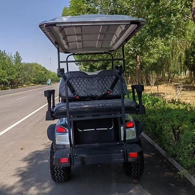 4 Seater Electric Golf Cart Standing Postion of Tail Caddie 48V LiFePO4 Lithium Batteries